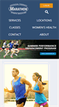 Mobile Screenshot of marathonphysicaltherapy.com